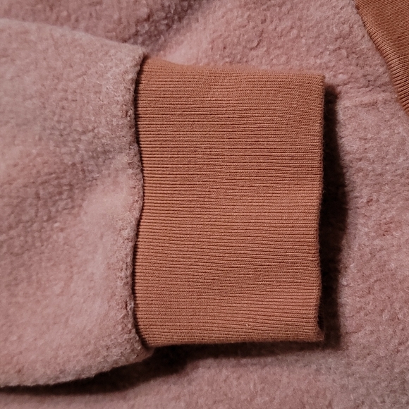 New feat brand fuzzy blanketblend cayenne hoodie sweatshirt - Picture 4 of 5